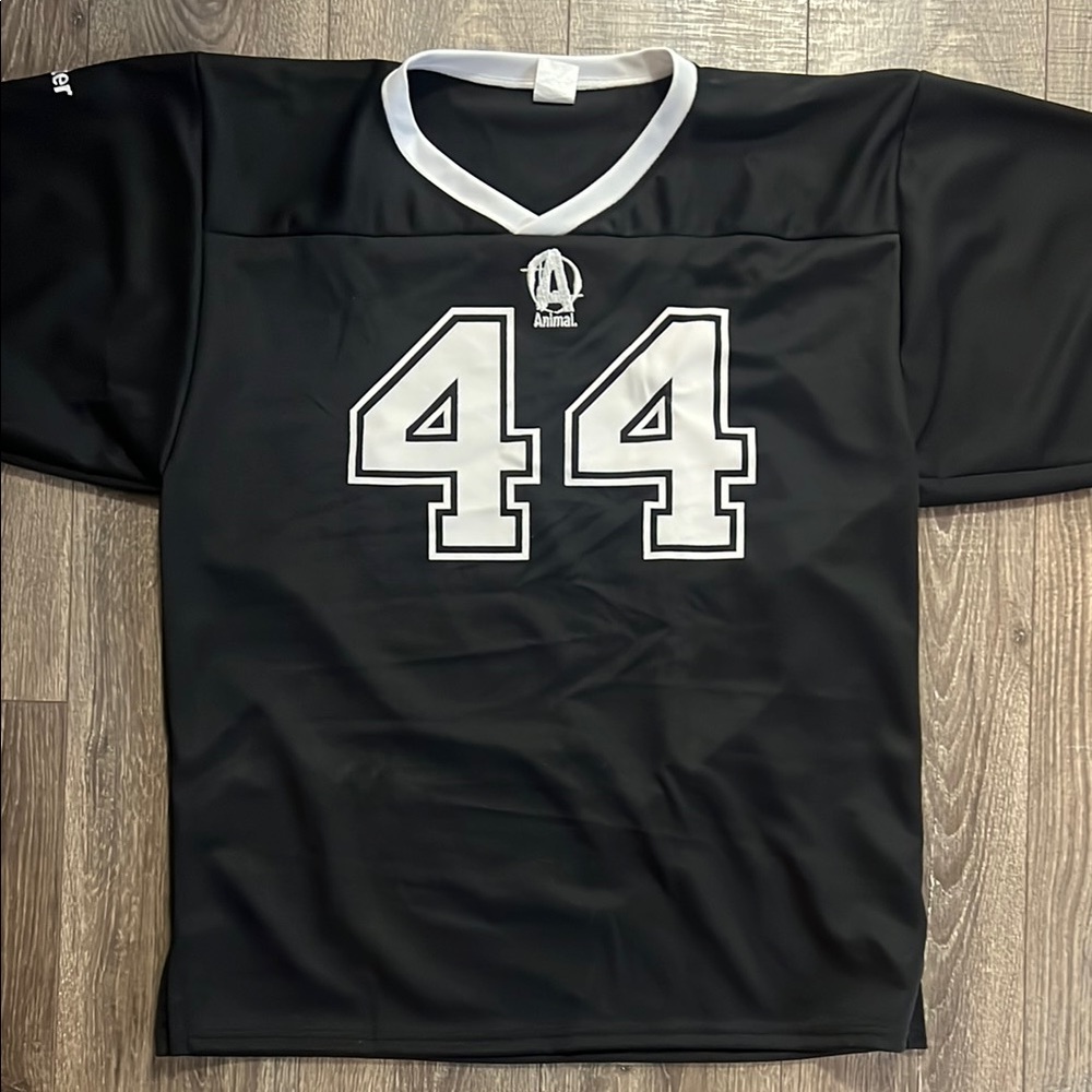 Black Athletic Jersey Shirt